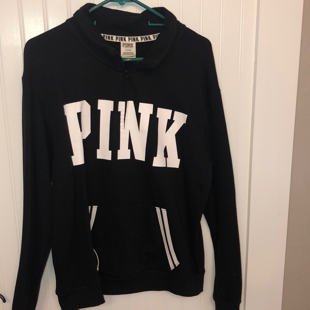 Black Victoria’s Secret Pink quarter zip